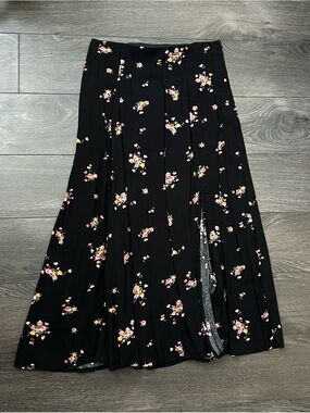 Floral Midi Skirt